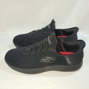 Mens Skechers Slip-ins Work Slip-Resistant Colsin Shoes Size: 11W Color: Black